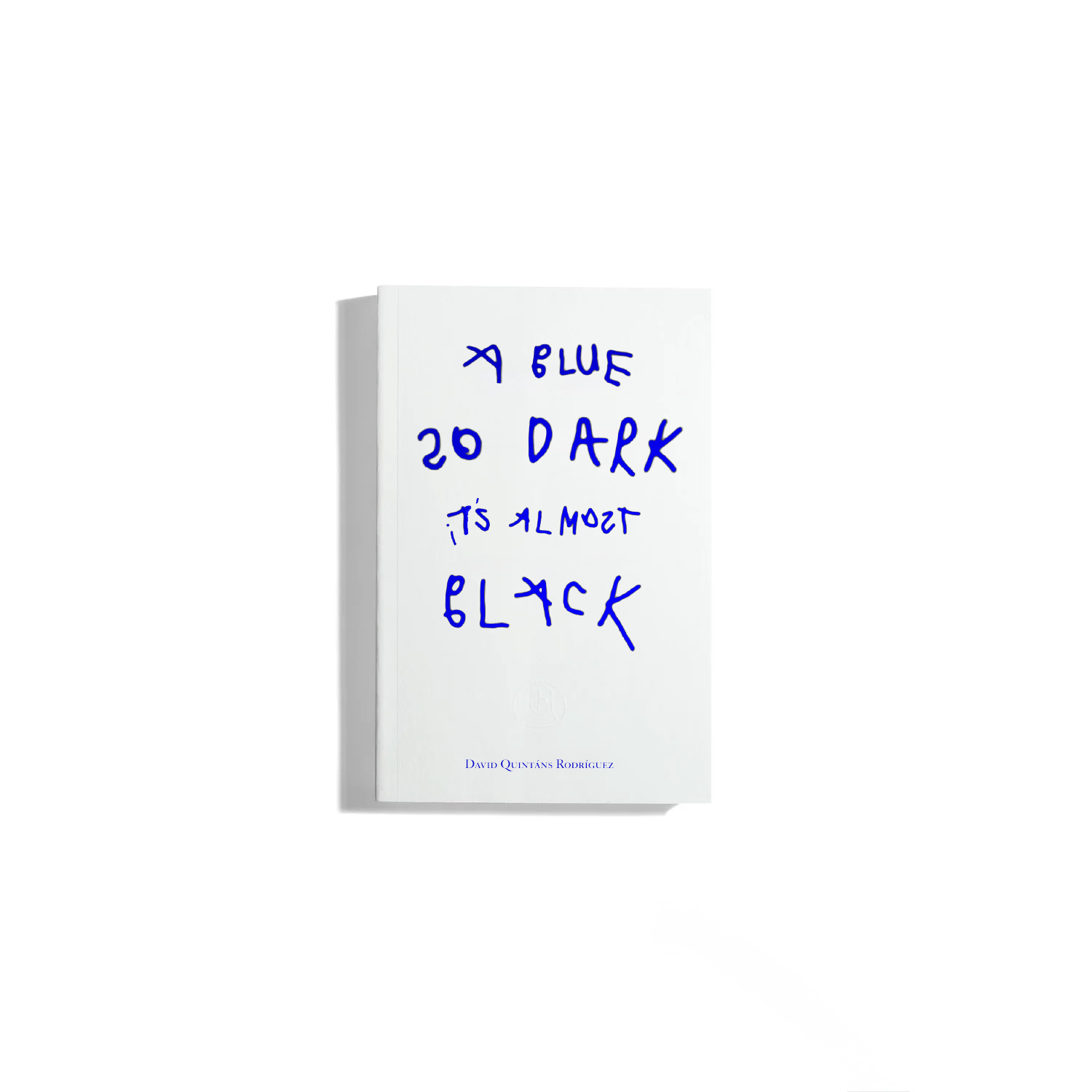 A BLUE SO DARK IT'S ALMOST BLACK